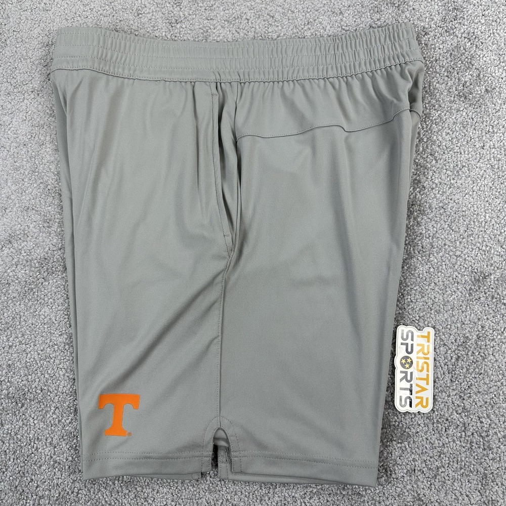 Tennessee Volunteers Shorts Mens Small Gray NCAA Football Nike Dri Fit Vols